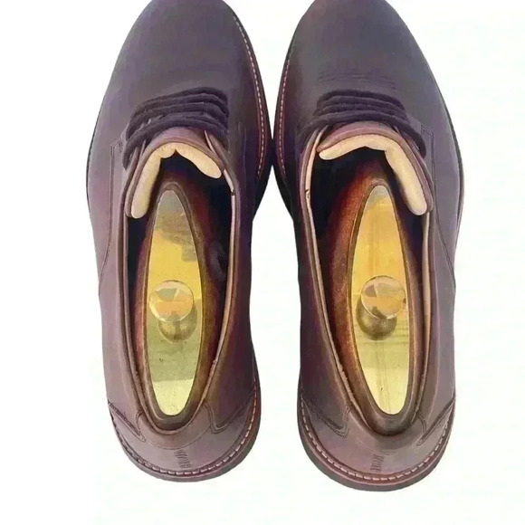 Samuel Hubbard Founder M2100 Mens Brown Leather Lace Oxford Shoes Vibram US 9 - Picture 5 of 13